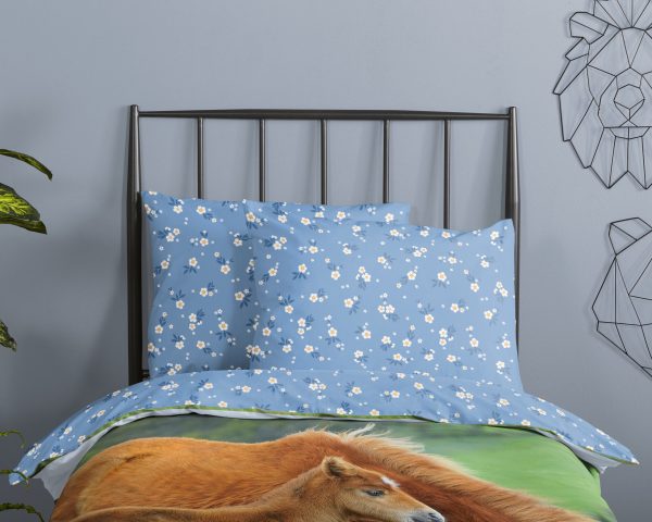 Good Morning Kinderdekbedovertrek "paarden" - Multi - (140x200 cm) - Katoen - Afbeelding 3