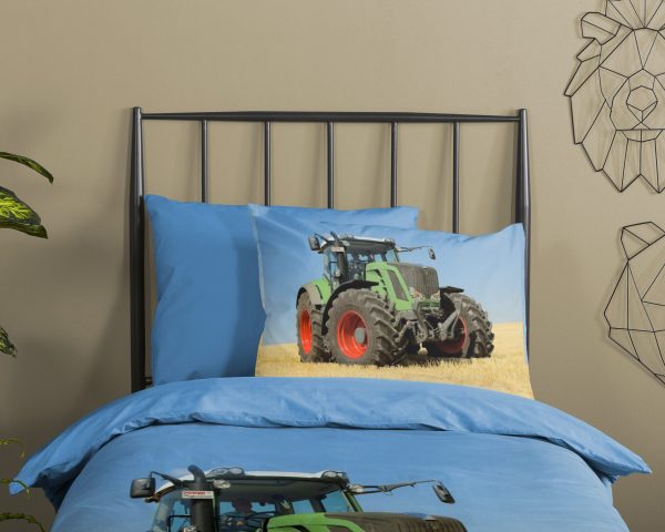 Good Morning Kinderdekbedovertrek "tractor" - Multi - (140x200/220 cm) - Katoen - Afbeelding 3
