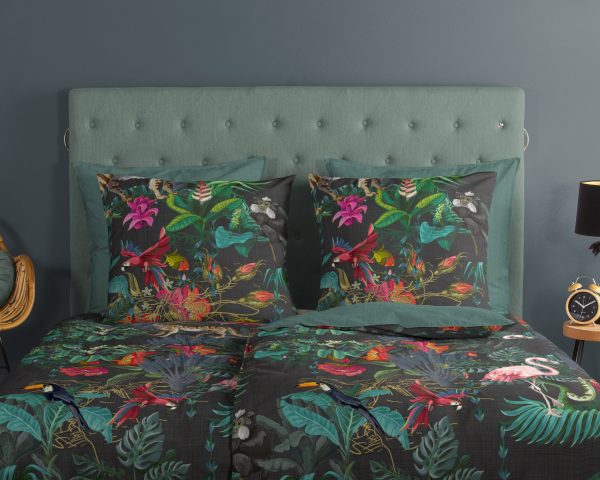 Good Morning Dekbedovertrek "jungleprint" - Multi - (155x220 cm) - Katoen - Afbeelding 3