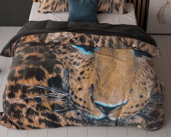 Sleeptime Cheetah Taupe 135x200/220 cm - Afbeelding 5