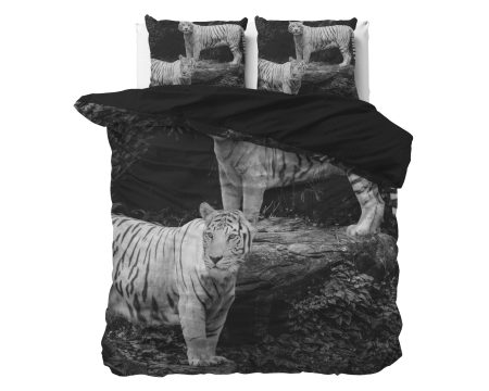 Sleeptime Tigers Grijs 240 x 200/220 cm