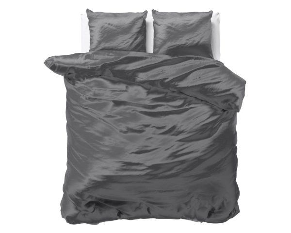 Sleeptime Beauty Skin Care Dekbedovertrek Antraciet 200 x 220 cm