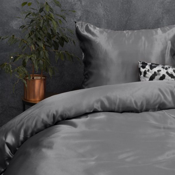 Sleeptime Beauty Skin Care Dekbedovertrek Antraciet 200 x 220 cm - Afbeelding 5