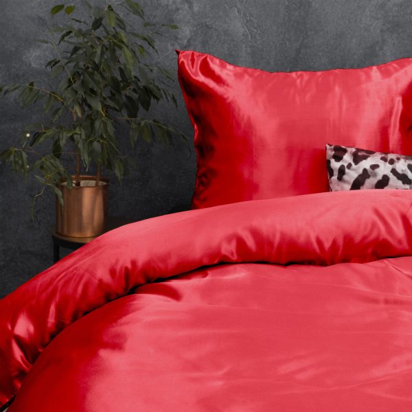 Sleeptime Beauty Skin Care Dekbedovertrek Rood 240 x 220 cm - Afbeelding 5