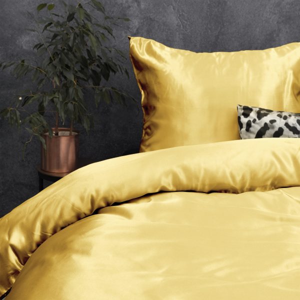 Sleeptime Beauty Skin Care Dekbedovertrek Goud 140 x 220 cm - Afbeelding 5