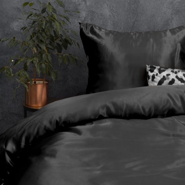 Sleeptime Beauty Skin Care Dekbedovertrek Zwart 140x220 cm - Afbeelding 5