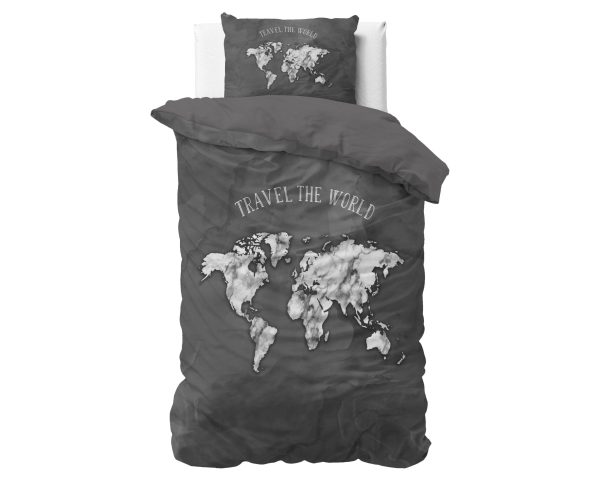 Sleeptime Marble World Antraciet 140 x 200/220 cm - Afbeelding 4