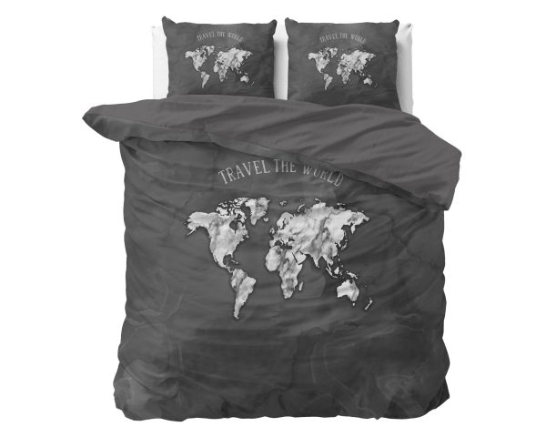 Sleeptime Marble World Antraciet 240 x 200/220 cm - Afbeelding 3