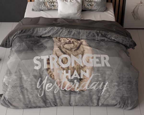 Sleeptime Stronger Grijs 135 x 200/220 cm - Afbeelding 5