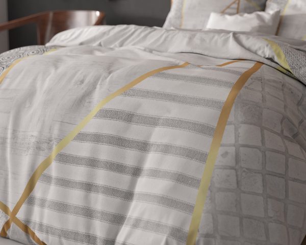 Sleeptime Graphic Wit 140 x 200/220 cm - Afbeelding 4