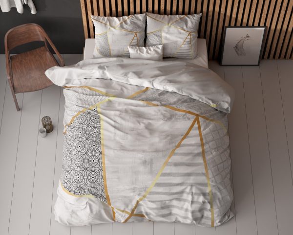 Sleeptime Graphic Wit 240 x 200/220 cm - Afbeelding 2