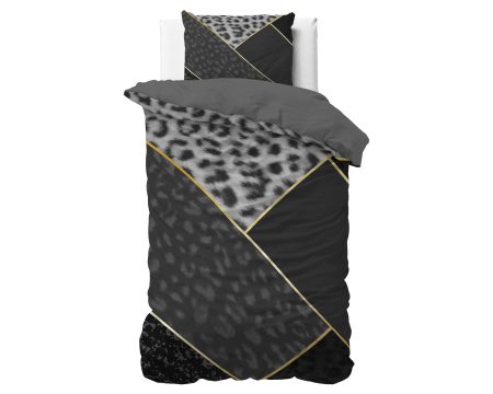 Sleeptime Panther Vibe Antraciet 135 x 200/220 cm