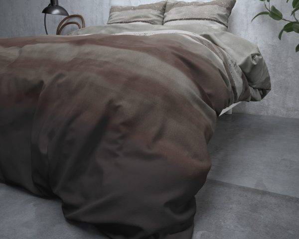 Sleeptime Flanel Marcus Taupe 200 x 200/220 cm - Afbeelding 4