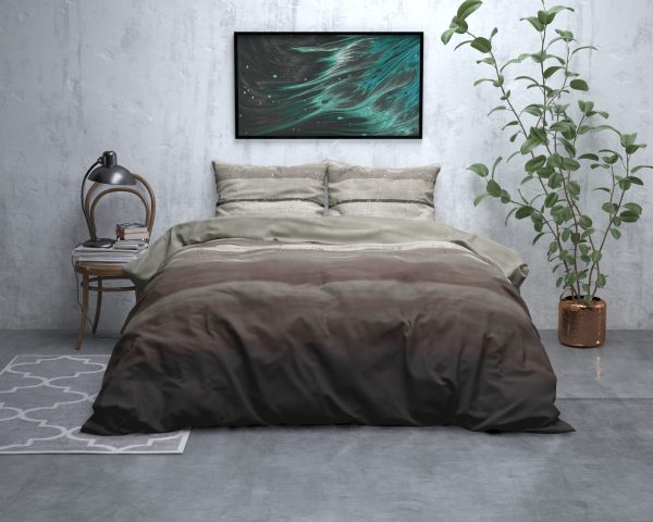 Sleeptime Flanel Marcus Taupe 200 x 200/220 cm - Afbeelding 5
