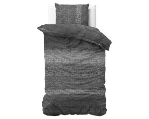 Dreamhouse DH Flanel Gradient Knits Antraciet 140 x 220 cm
