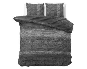 Dreamhouse DH Flanel Gradient Knits Antraciet 200 x 220 cm