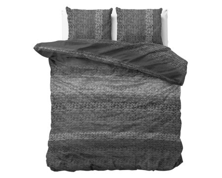 Dreamhouse DH Flanel Gradient Knits Antraciet 200 x 220 cm