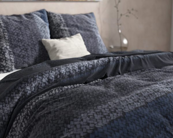 Dreamhouse Flanel Gradient Knits Blauw 240 x 220 cm - Afbeelding 4