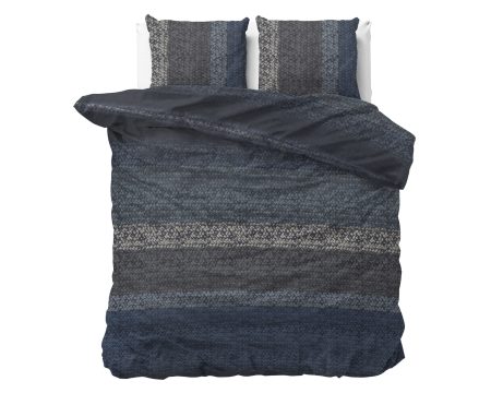 Dreamhouse Flanel Gradient Knits Blauw 240 x 220 cm