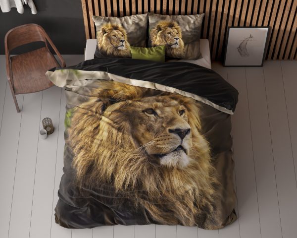 Sleeptime Lion Mind Taupe 135 x 200/220 cm - Afbeelding 5