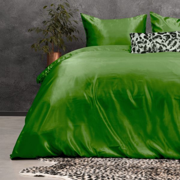 Sleeptime Beauty Skin Care Dekbedovertrek Groen 140 x 220 cm - Afbeelding 4