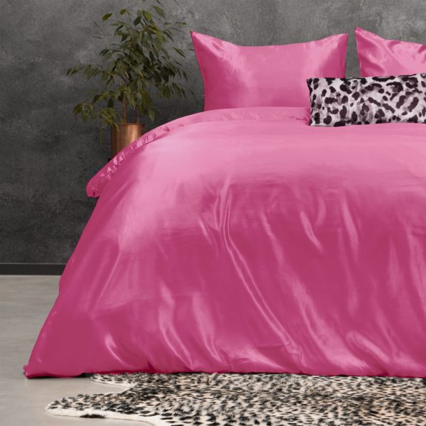 Sleeptime Beauty Skin Care Dekbedovertrek Fel Roze 140 x 220 cm - Afbeelding 4