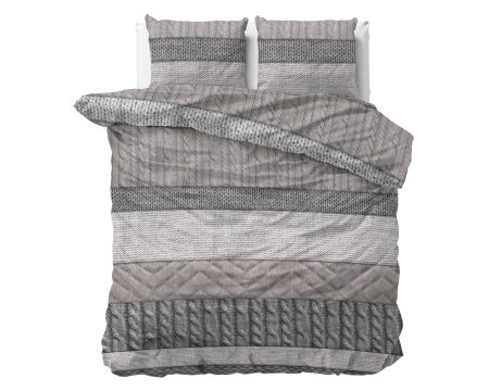 Dreamhouse Flanel Elin Taupe 200 x 220 cm