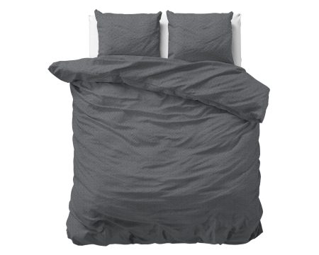 Sleeptime Flanel Jason Antraciet 240 x 200/220 cm