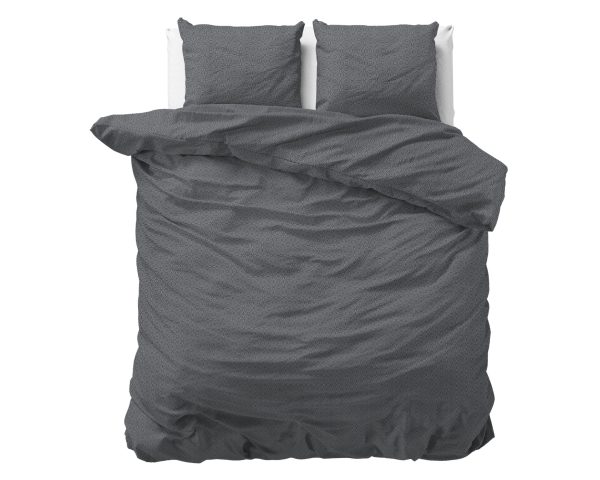 Sleeptime Flanel Jason Antraciet 240 x 200/220 cm