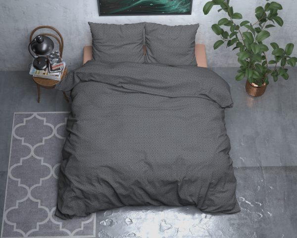 Sleeptime Flanel Jason Antraciet 240 x 200/220 cm - Afbeelding 2