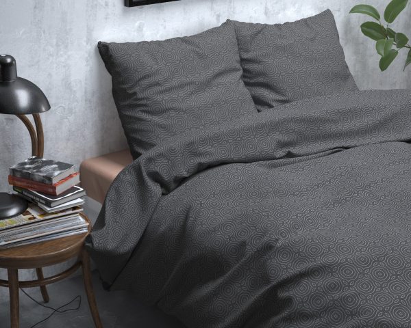 Sleeptime Flanel Jason Antraciet 240 x 200/220 cm - Afbeelding 3