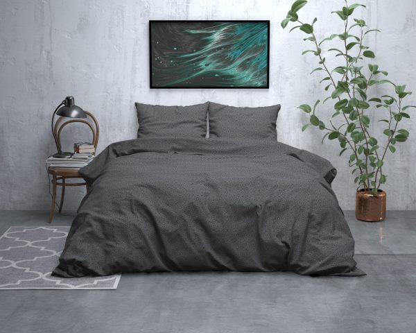 Sleeptime Flanel Jason Antraciet 240 x 200/220 cm - Afbeelding 5