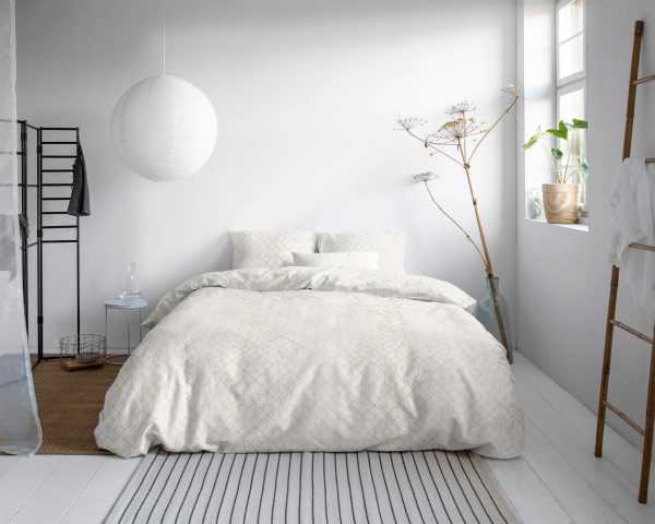 Dreamhouse Satijn Sergio Wit 140 x 220 cm - Afbeelding 3