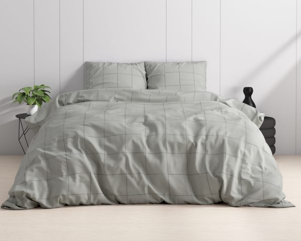 Dreamhouse Deep check Grey 240 x 220 cm - Afbeelding 4