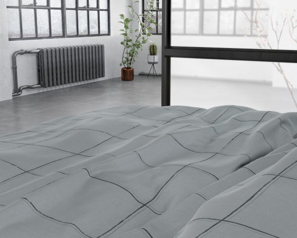 Dreamhouse Deep check Grey 240 x 220 cm - Afbeelding 5