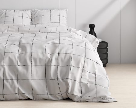 Dreamhouse Deep check White 240 x 220 cm