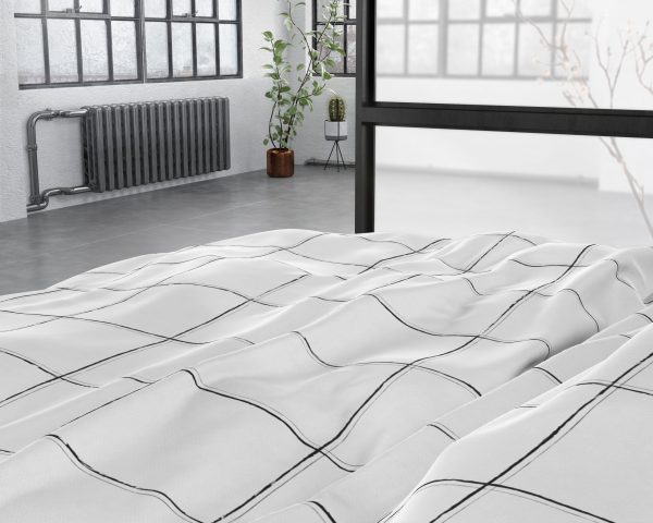 Dreamhouse Deep check White 240 x 220 cm - Afbeelding 5