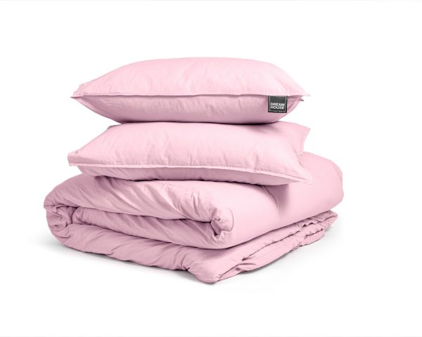 Dreamhouse Stone Washed Roze 135 x 200 cm - Afbeelding 4
