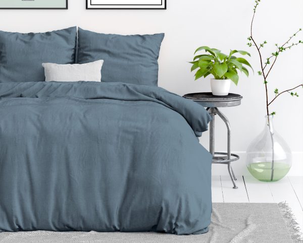 Dreamhouse Stone Washed Blauw 2 Pack 135 x 200 cm - Afbeelding 4