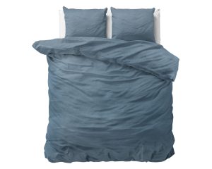 Dreamhouse Stone Washed Blauw 135 x 200 cm
