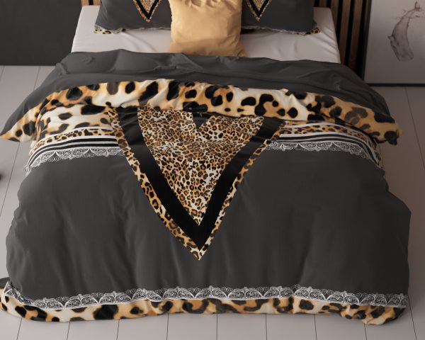 Sleeptime Panther Love Heart Bruin 135 x 200/220 cm - Afbeelding 5