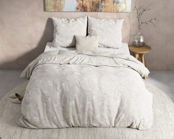Dreamhouse Flanel Caitlyn Sand 240 x 220 cm - Afbeelding 2