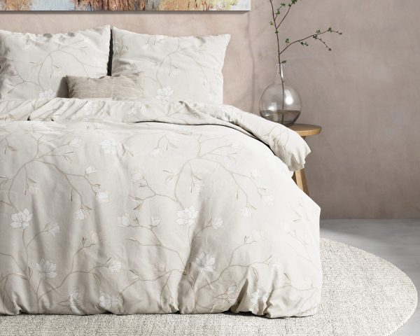 Dreamhouse Flanel Caitlyn Sand 240 x 220 cm - Afbeelding 3
