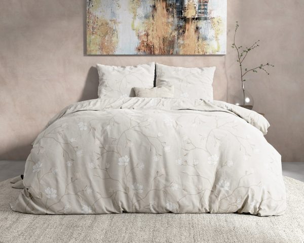 Dreamhouse Flanel Caitlyn Sand 240 x 220 cm - Afbeelding 5