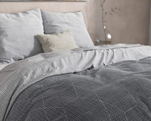 Dreamhouse DH Flanel Quinn Antraciet 240 x 220 cm - Afbeelding 4