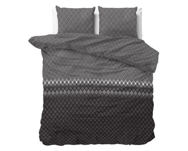 Sleeptime Flanel Cheng Antraciet 240 x 200/220 cm - Afbeelding 2