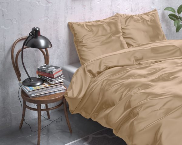 Sleeptime Beauty Skin Care Dekbedovertrek Taupe 200 x 220 cm - Afbeelding 3
