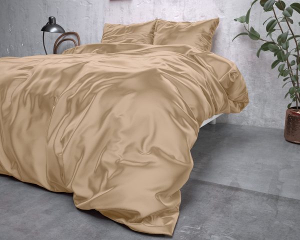 Sleeptime Beauty Skin Care Dekbedovertrek Taupe 200 x 220 cm - Afbeelding 4