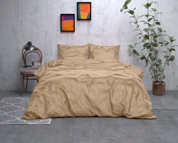 Sleeptime Beauty Skin Care Dekbedovertrek Taupe 200 x 220 cm - Afbeelding 5