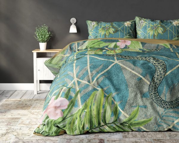 Sleeptime Palm Wood Groen 240 x 220 cm - Afbeelding 3